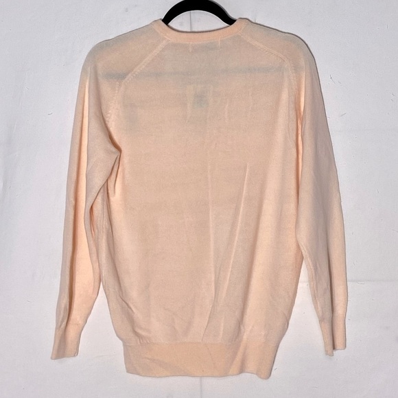 Vintage Lady Phoenix Sportswear Orange Lakewood Golf World V Neck Sweater M - Picture 2 of 11